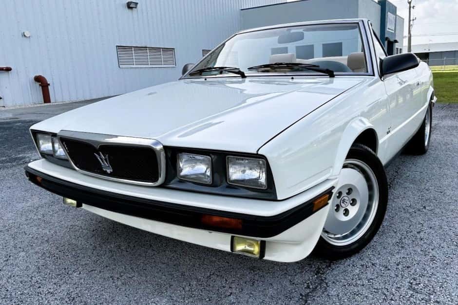 1989 Maserati Biturbo sold for $10,300
