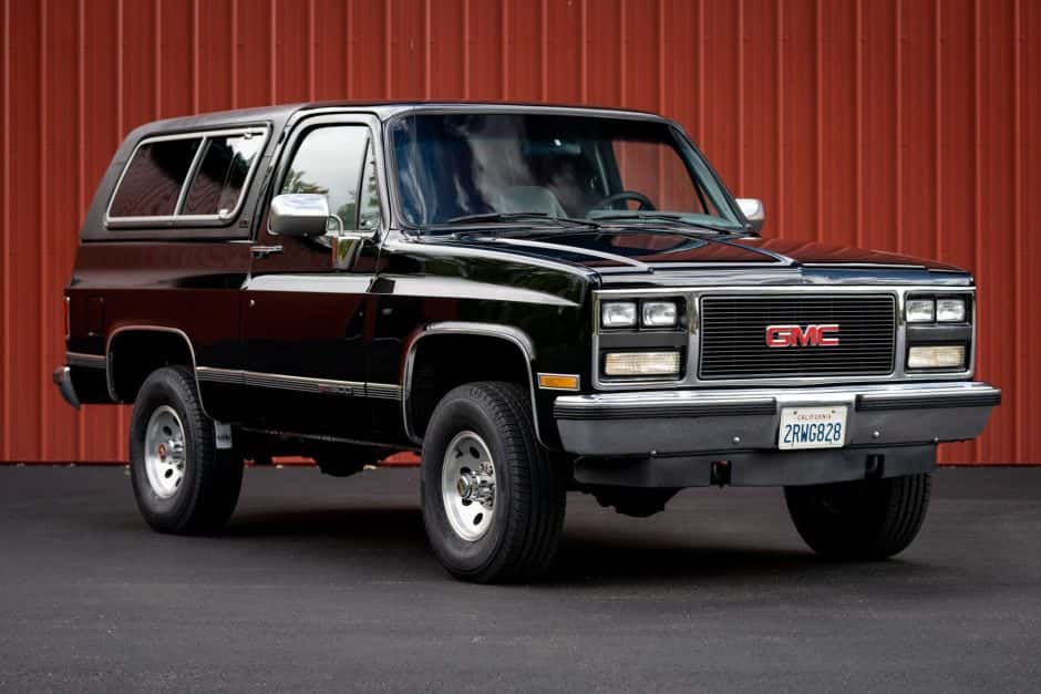 1990 GMC Jimmy (1973-1991) sold for $28,000