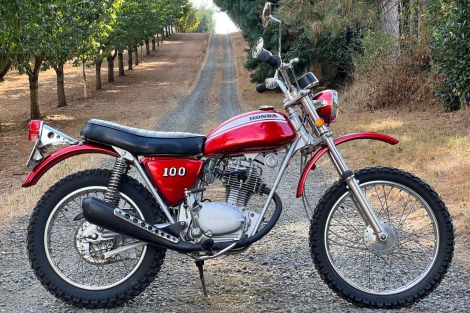 1970 Honda SL Motosport sold for $6,250