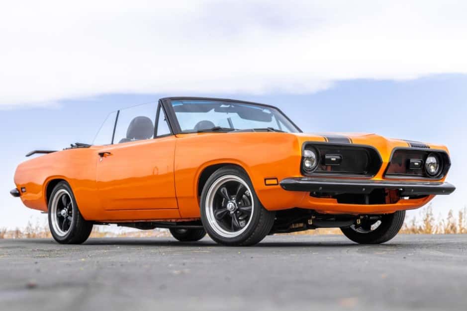 1969 Plymouth Barracuda sold for $19,250