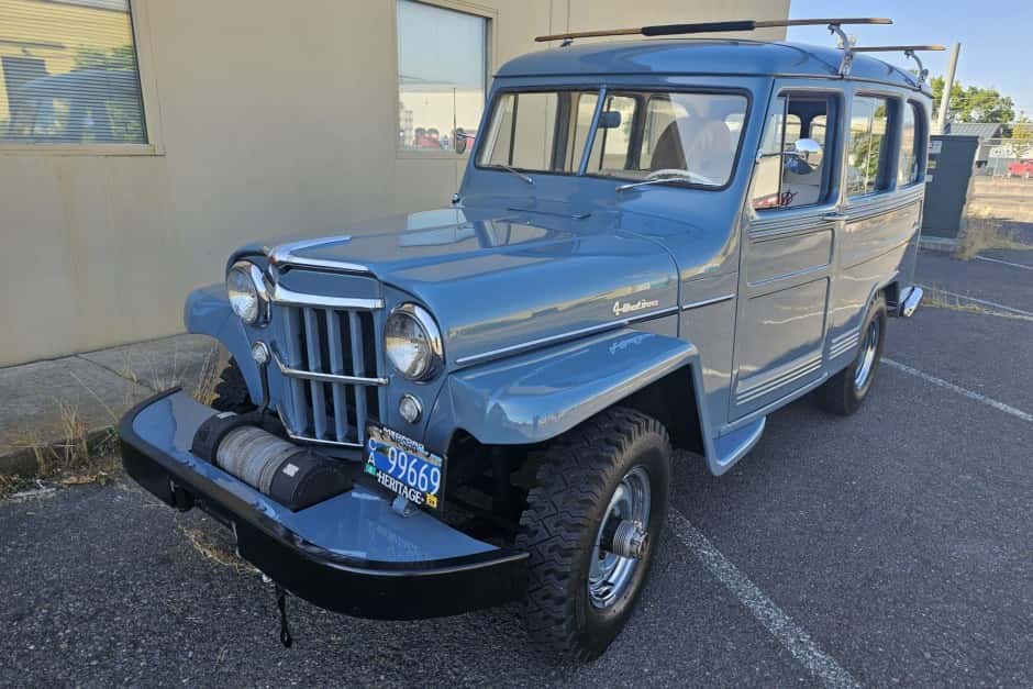 1955 Willys Jeep Wagon sold for $33,500