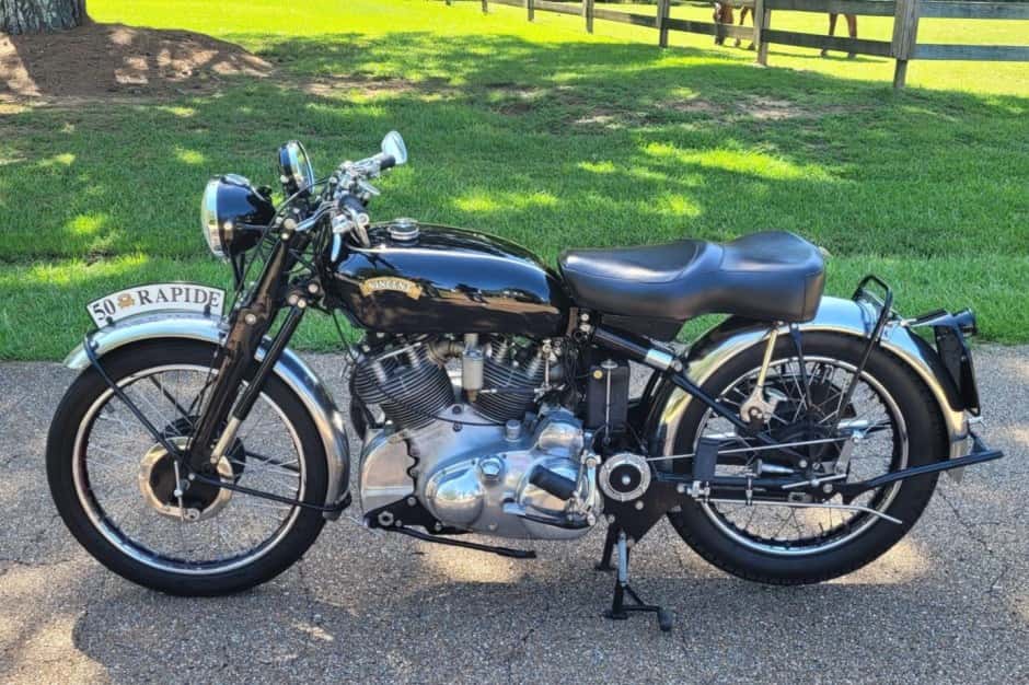 1950 Vincent Rapide sold for $45,000