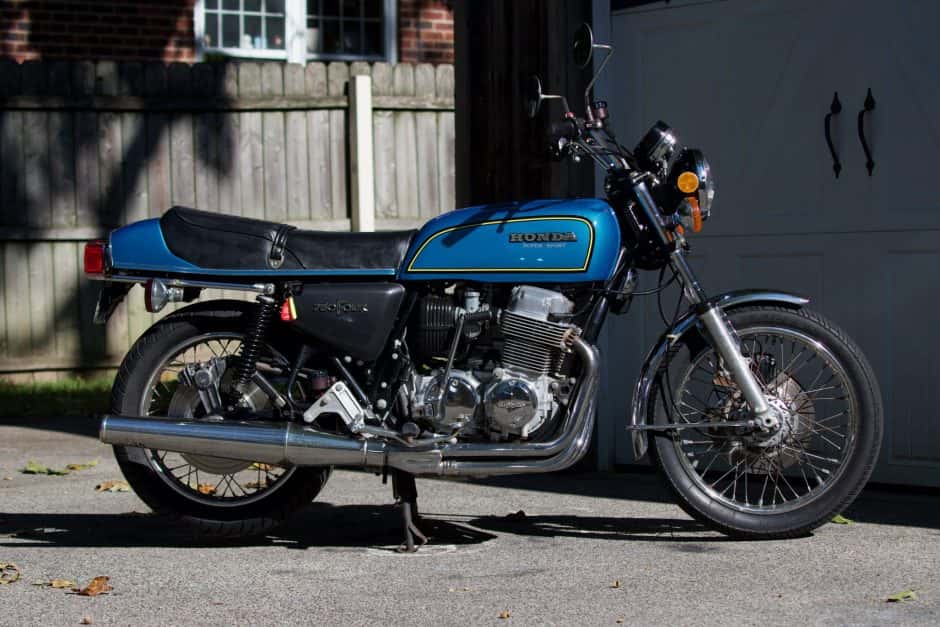 1975 Honda Super Sport: CB750F, CB900F, & CB1100F sold for $3,395
