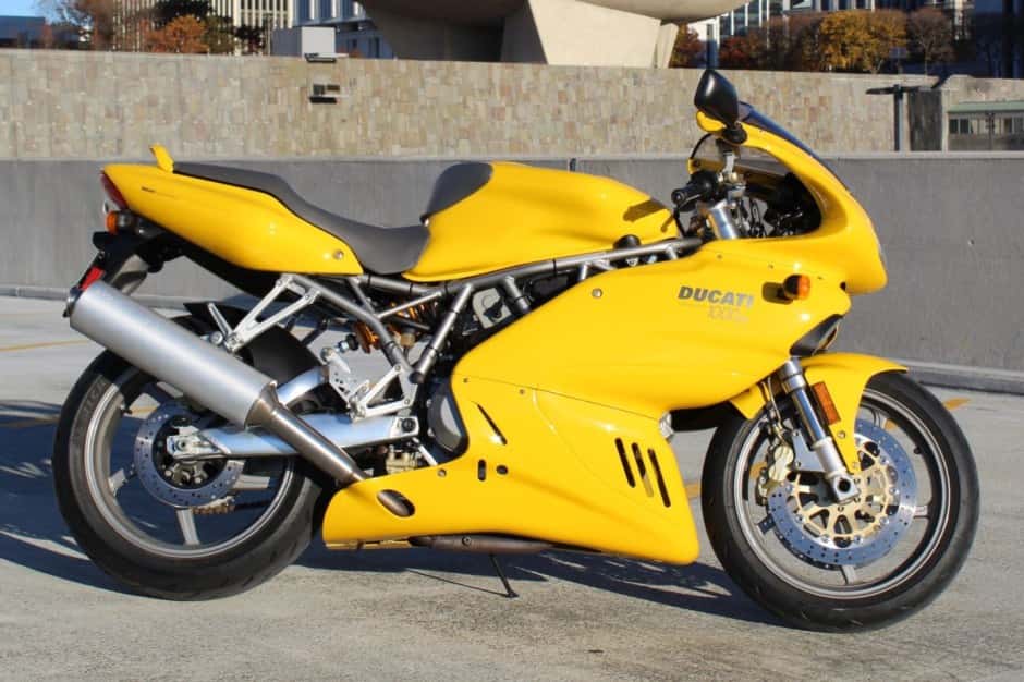 2004 Ducati 750, 800, 900, & 1000 Supersport (1988-2007) sold for $5,850