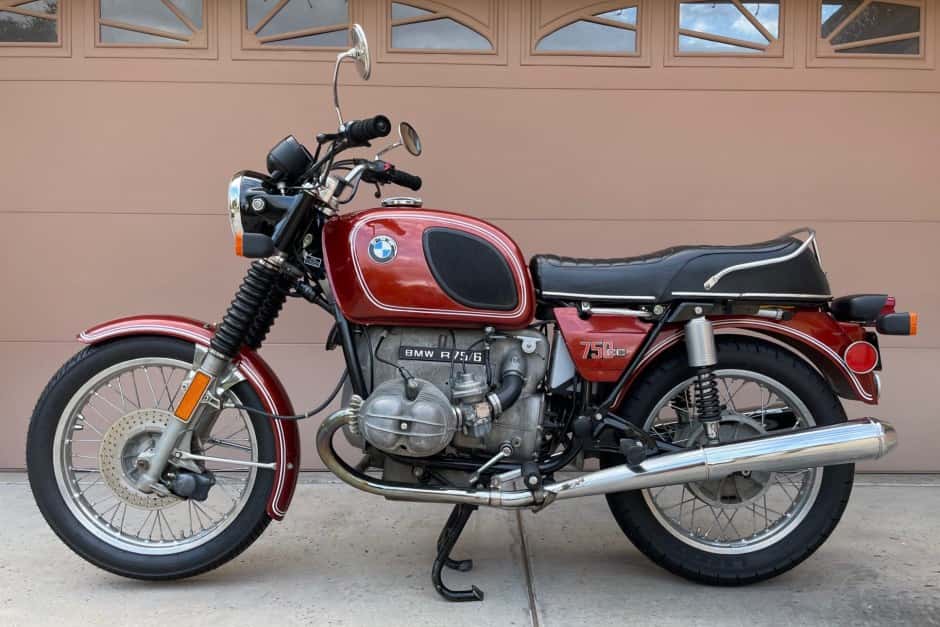 1976 BMW Motorcycles sold for $7,500