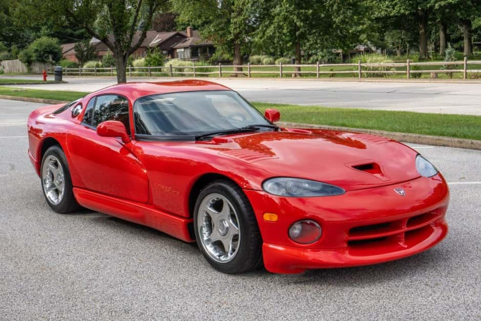 1997 Dodge Viper SR II (1996-2002) sold for $59,500