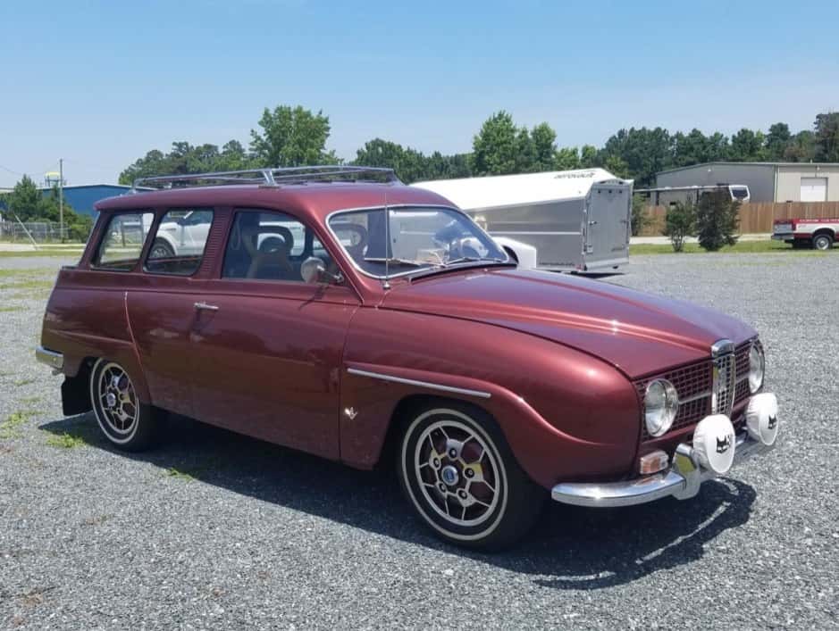1967 Saab 96 sold for $16,750