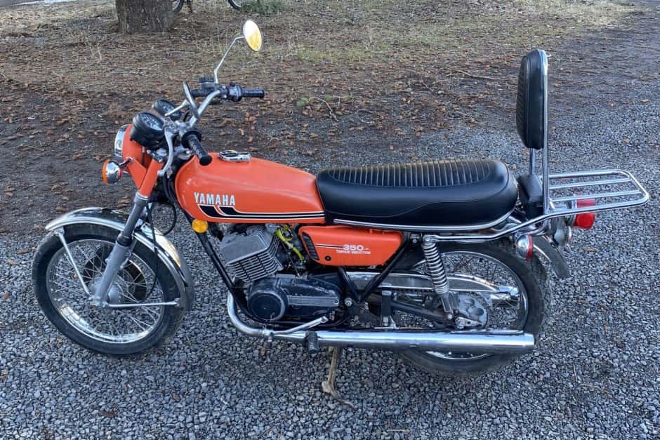 1975 Yamaha RD sold for $4,600
