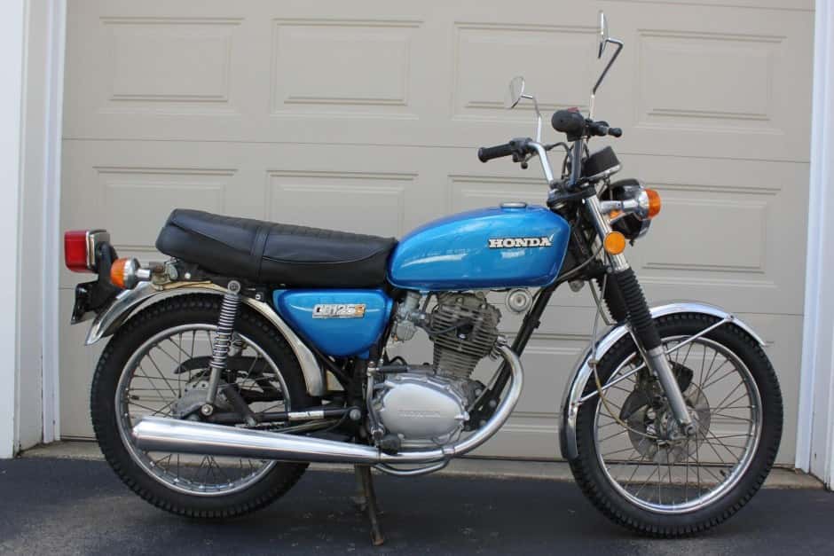1975 Honda CB125 & CL125 sold for $2,200