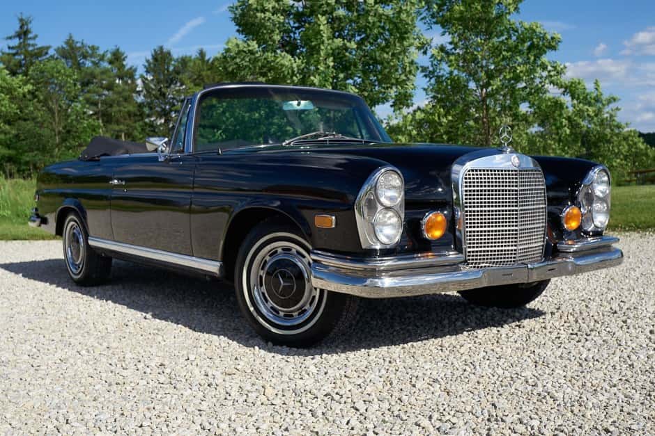 1969 Mercedes-Benz W111 Coupe & Cabriolet sold for $161,000