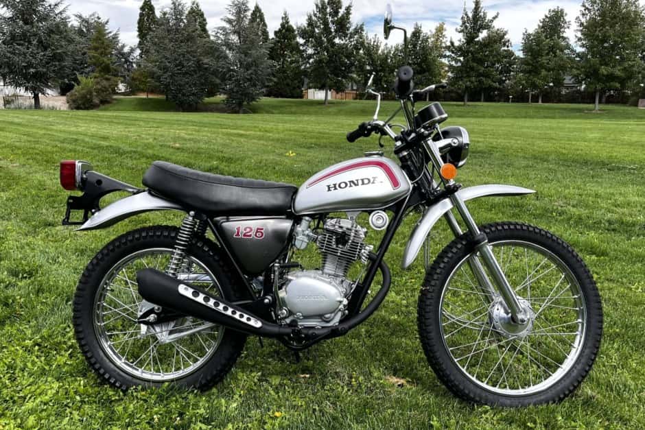 1973 Honda SL Motosport sold for $8,100
