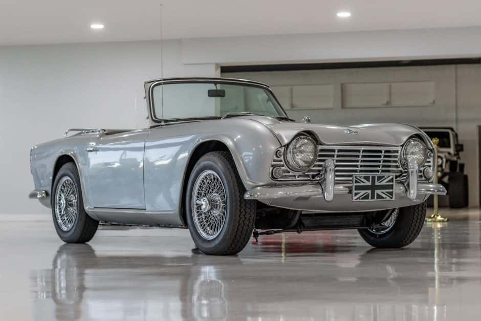 1962 Triumph TR4 sold for $32,750