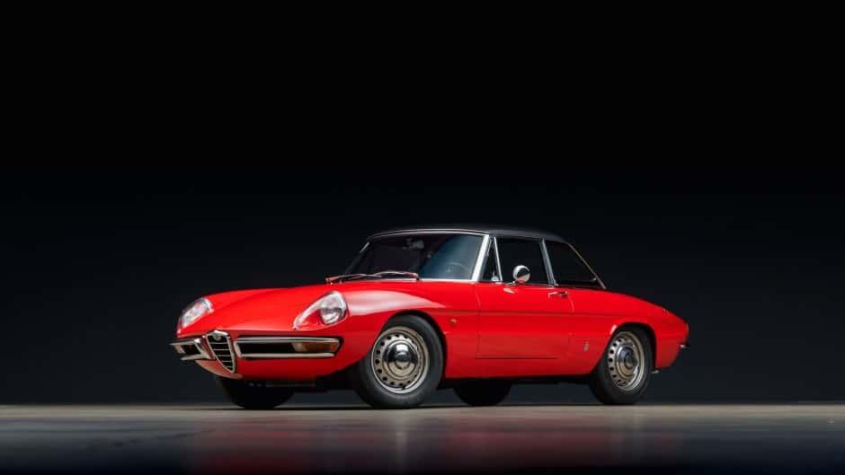 1966 Alfa Romeo 105/115 Spider Series 1 sold for $63,000