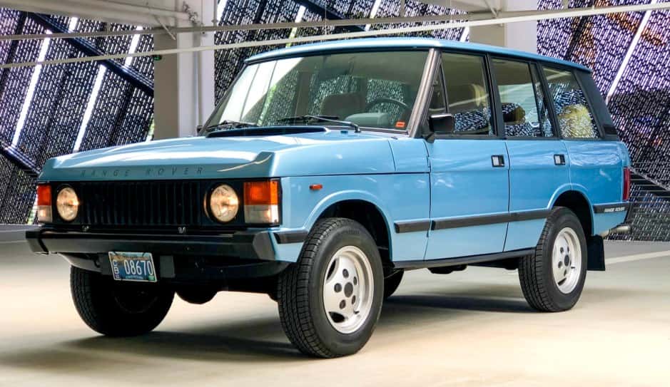 1983 Land Rover Range Rover Classic sold for $25,555