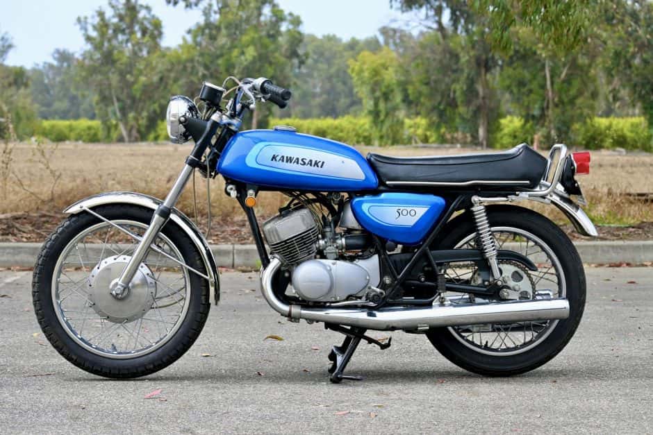 1971 Kawasaki H1 Mach III sold for $5,700