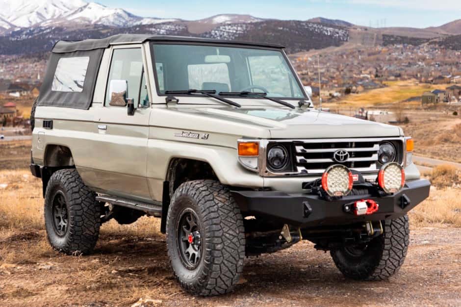 1995 Toyota Land Cruiser 70-Series sold for $25,750