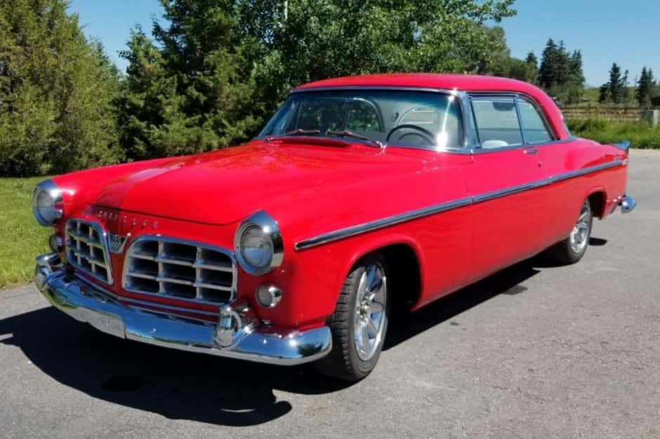 1955 Chrysler 300 Letter Series sold for $16,250
