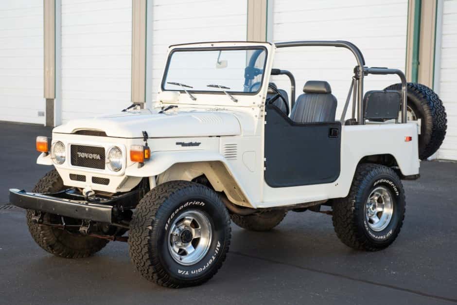 1981 Toyota Land Cruiser FJ40 sold for $34,000