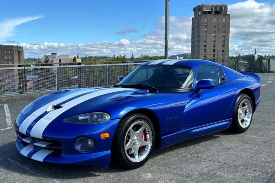 1996 Dodge Viper SR II (1996-2002) sold for $65,000