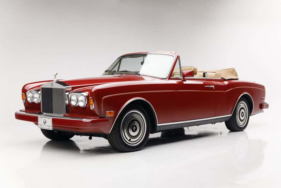1986 Rolls-Royce Corniche sold for $62,000