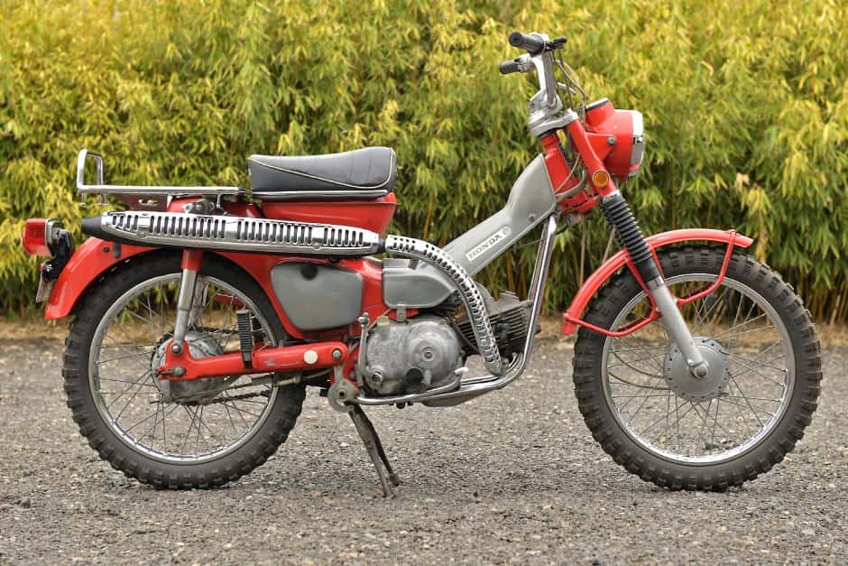 1970 Honda CT90 sold for $2,800