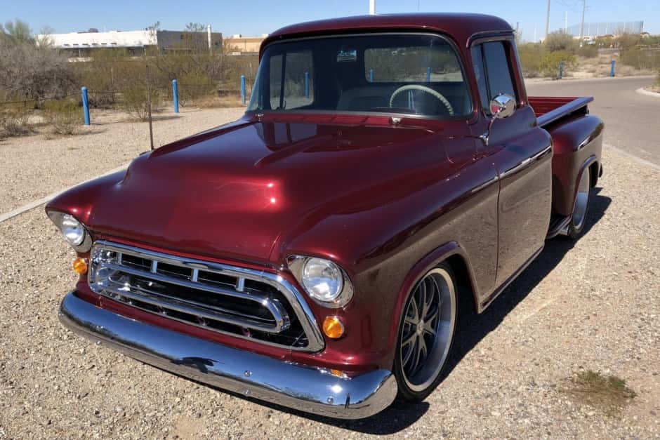 1957 Chevrolet Task Force Pickup (1955-1959) sold for $49,000