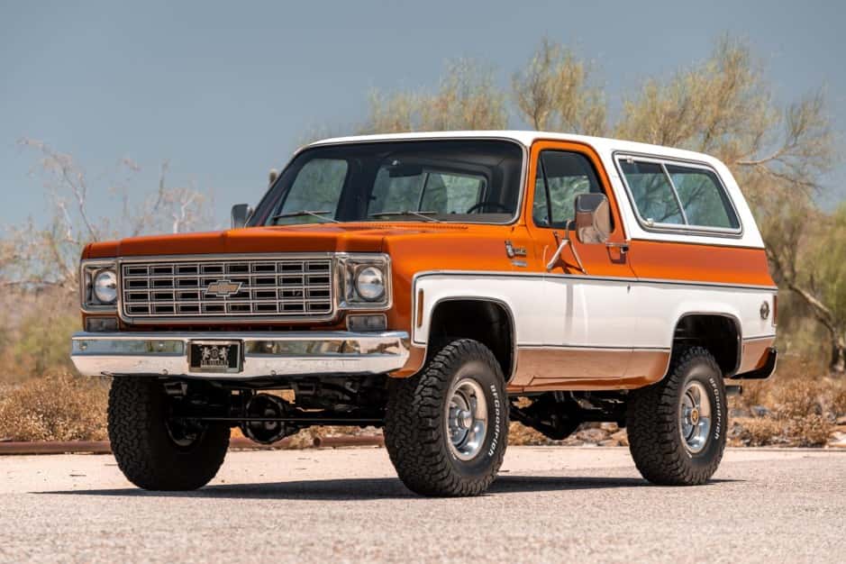 1976 Chevrolet K5 Blazer 1973-1991 sold for $67,000