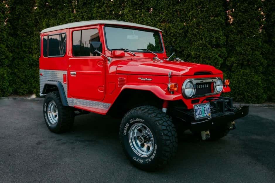 1978 Toyota Land Cruiser FJ40 sold for $27,000