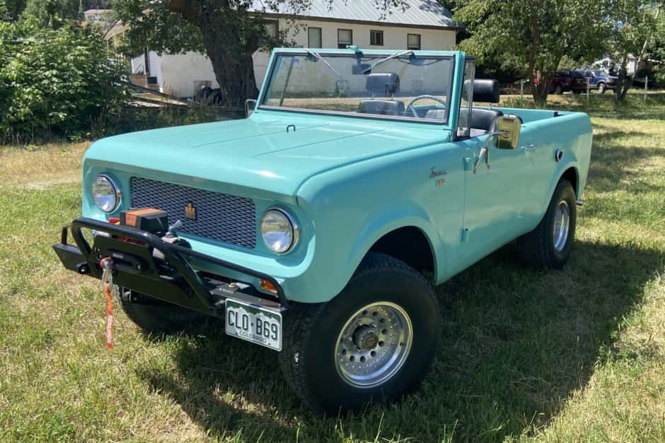 1965 International Harvester Scout sold for $31,999