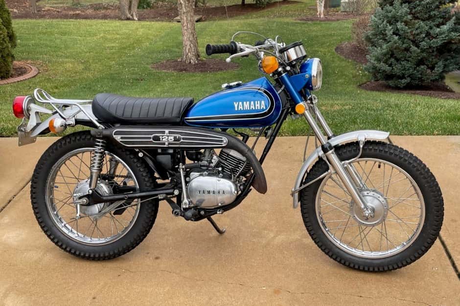 1973 Yamaha Enduro sold for $3,900