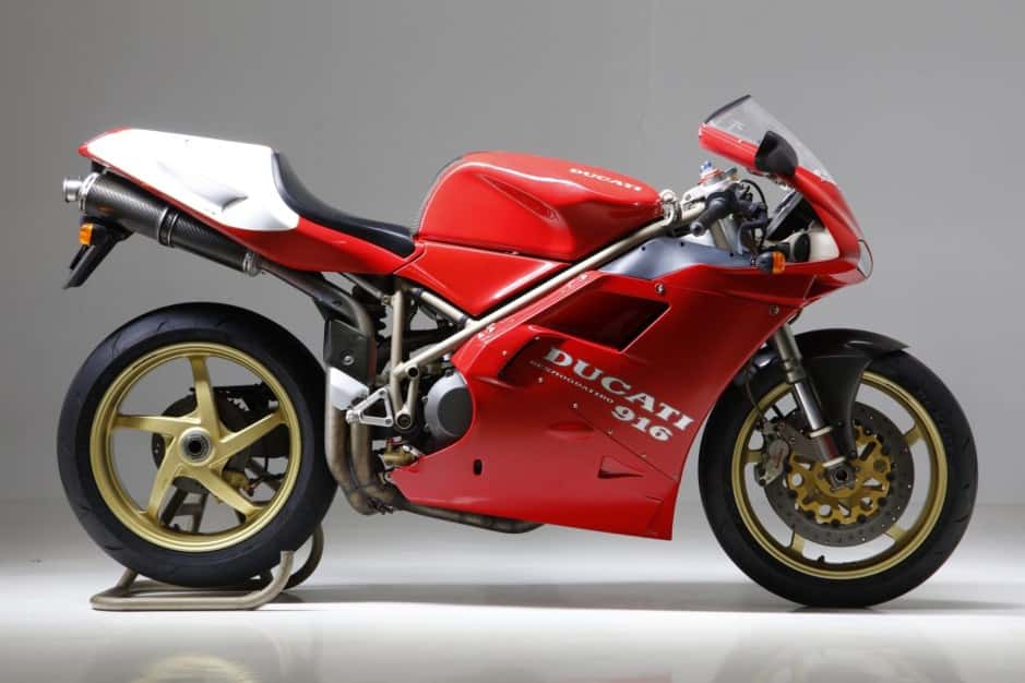 1996 Ducati 916 sold for $60,000