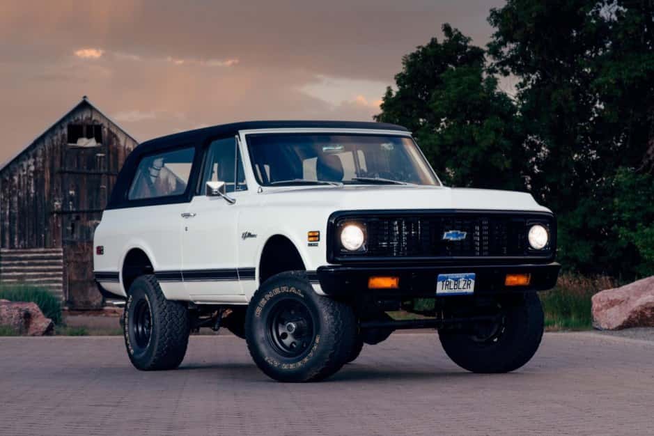 1971 Chevrolet K5 Blazer 1969-1972 sold for $78,500