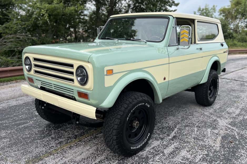 1972 International Harvester Scout sold for $70,500