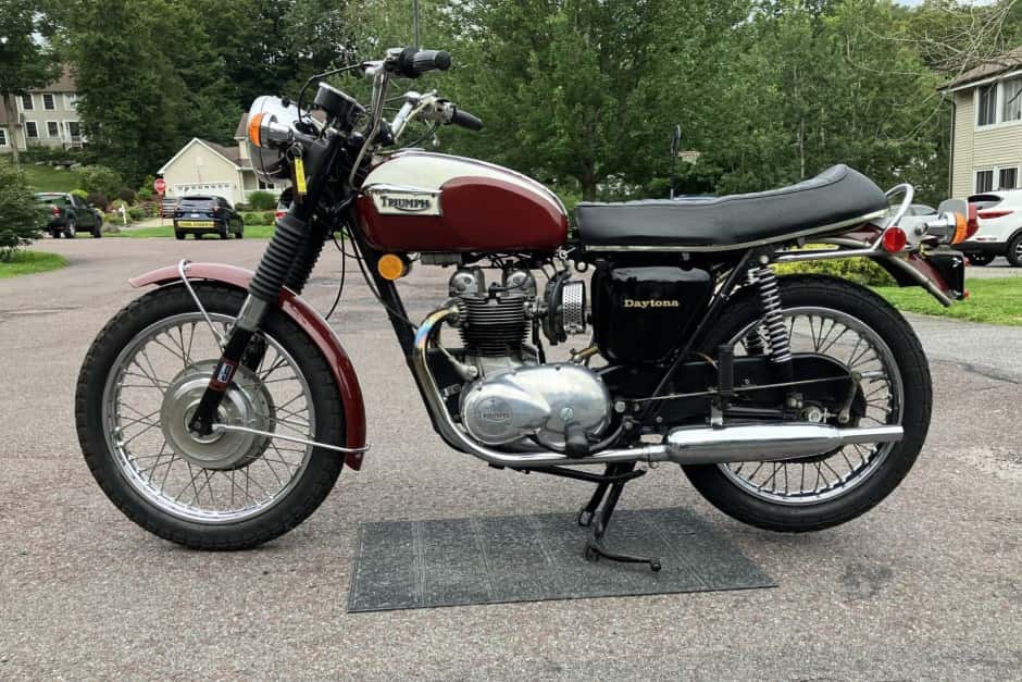 1972 Triumph Daytona sold for $12,500