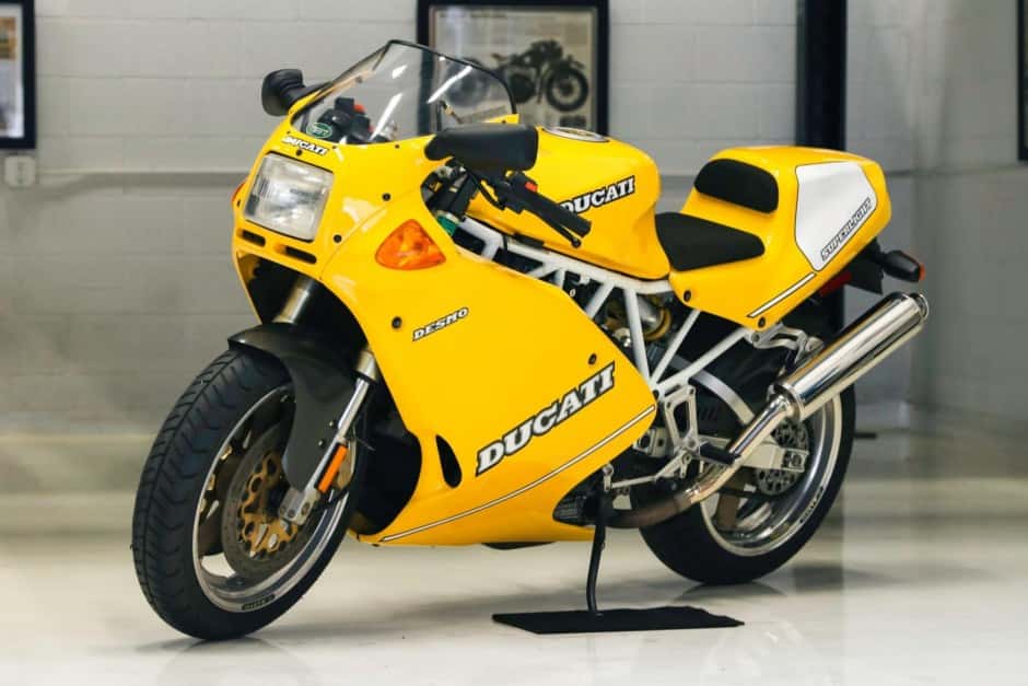 1993 Ducati 750, 800, 900, & 1000 Supersport (1988-2007) sold for $13,750