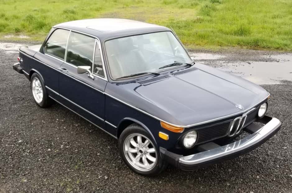 1974 BMW 2002tii sold for $12,250
