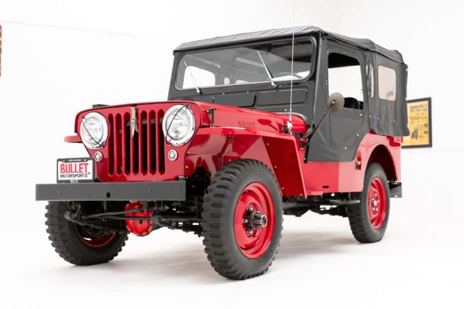 1949 Willys CJ-3A sold for $19,500