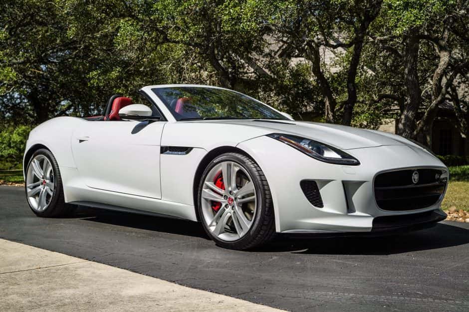2015 Jaguar F-Type sold for $43,500