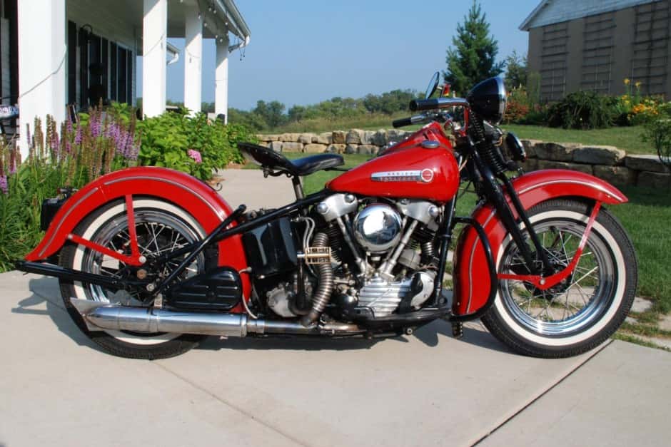 1947 Harley-Davidson Knucklehead sold for $34,000
