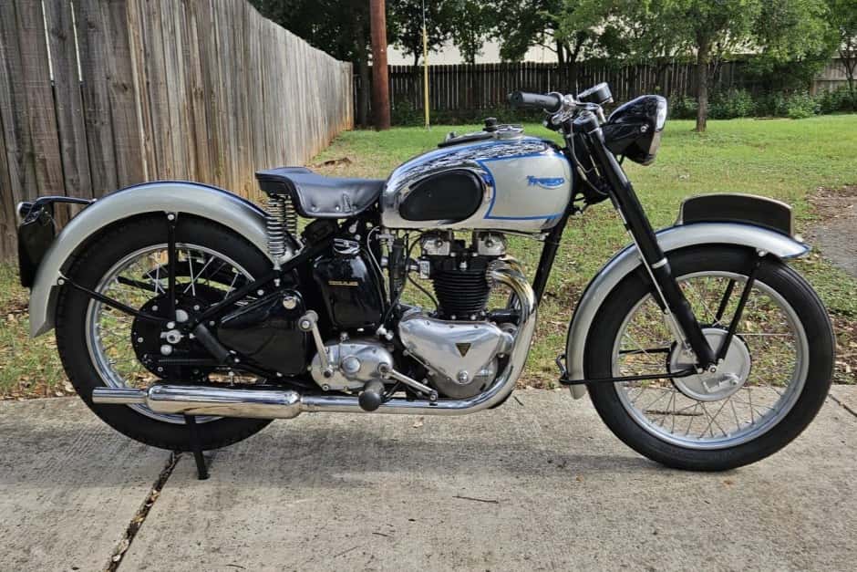 1948 Triumph Tiger (1939-1973) sold for $10,500