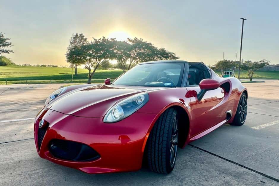 2018 Alfa Romeo 4C sold for $47,000