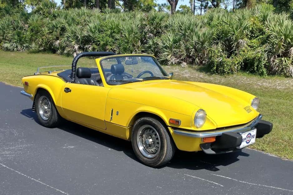 1978 Triumph Spitfire sold for $6,600