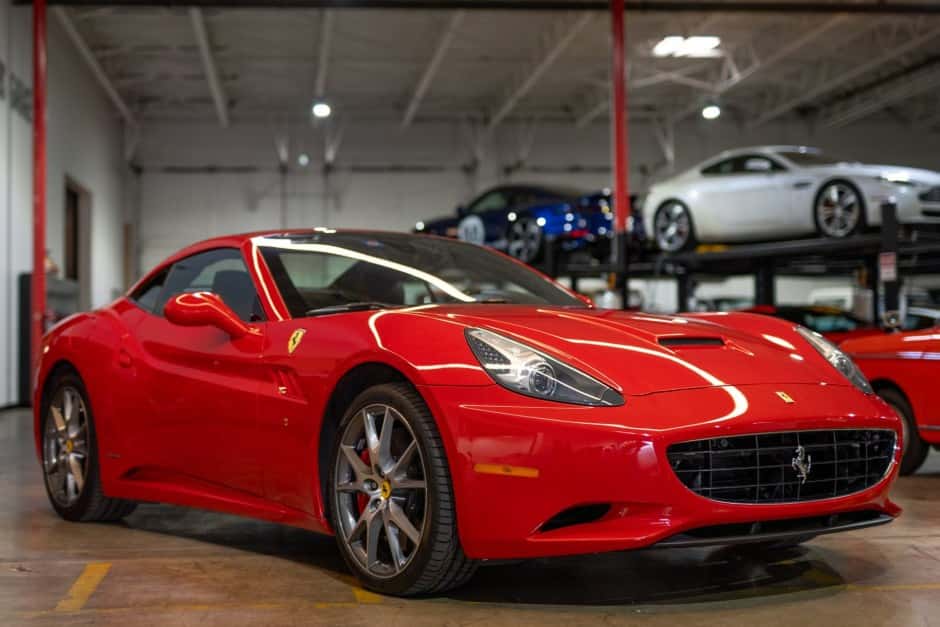 2010 Ferrari California sold for $82,000