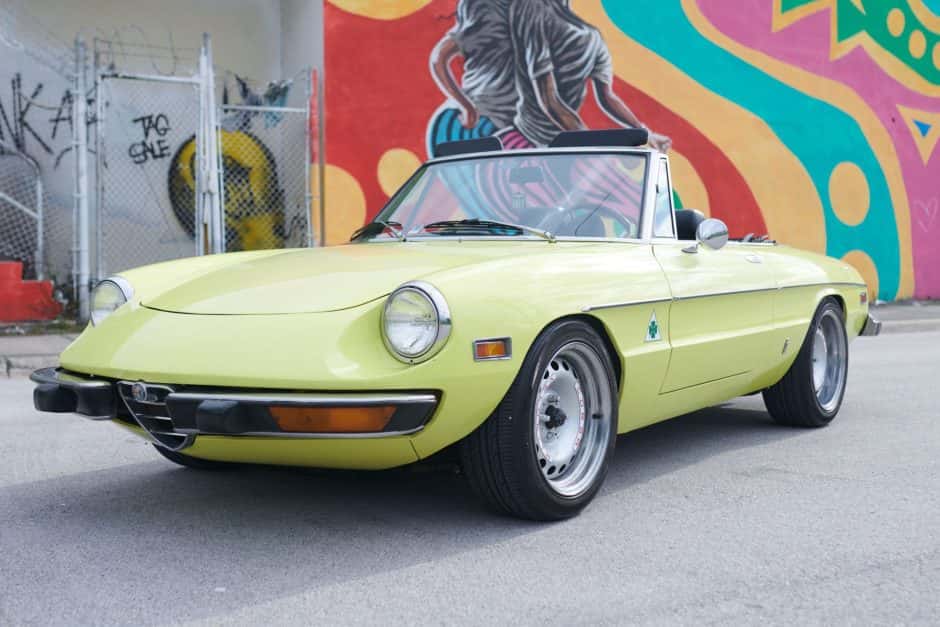 1974 Alfa Romeo 105/115 Spider Series 2 sold for $10,750