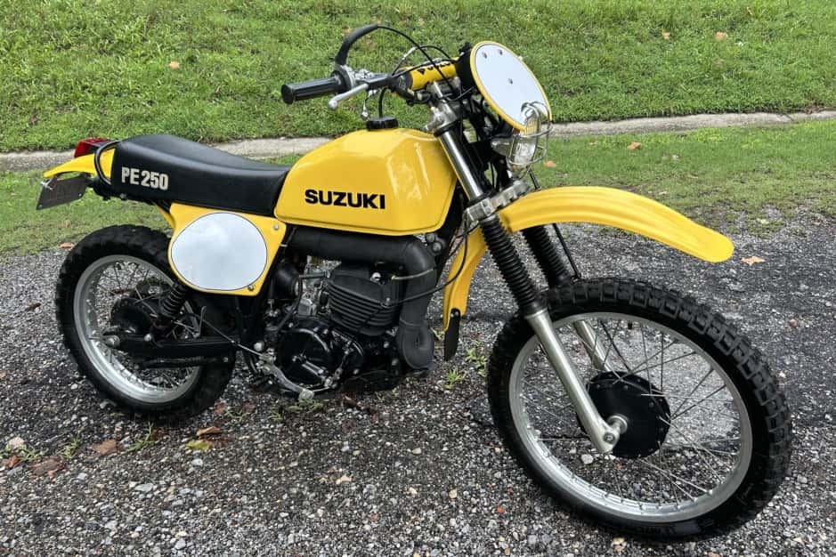 1977 Suzuki Motorcycles sold for $4,500