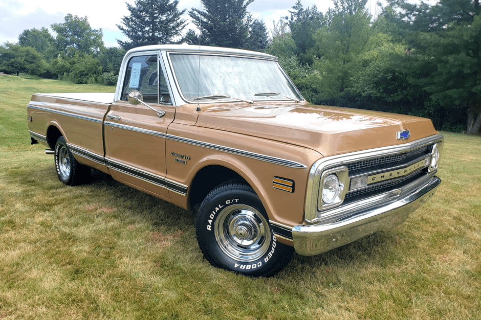 1969 Chevrolet C/K (1967-1972) sold for $28,000