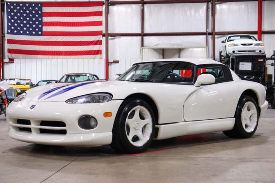 1996 Dodge Viper SR II (1996-2002) sold for $60,000