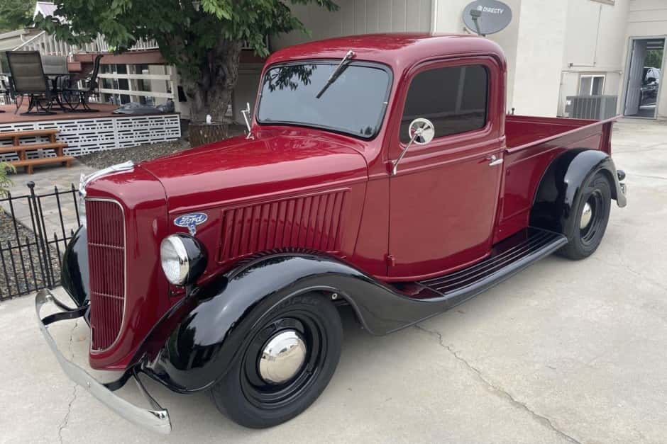 1936 Ford Pickup 1935-1936 sold for $45,750