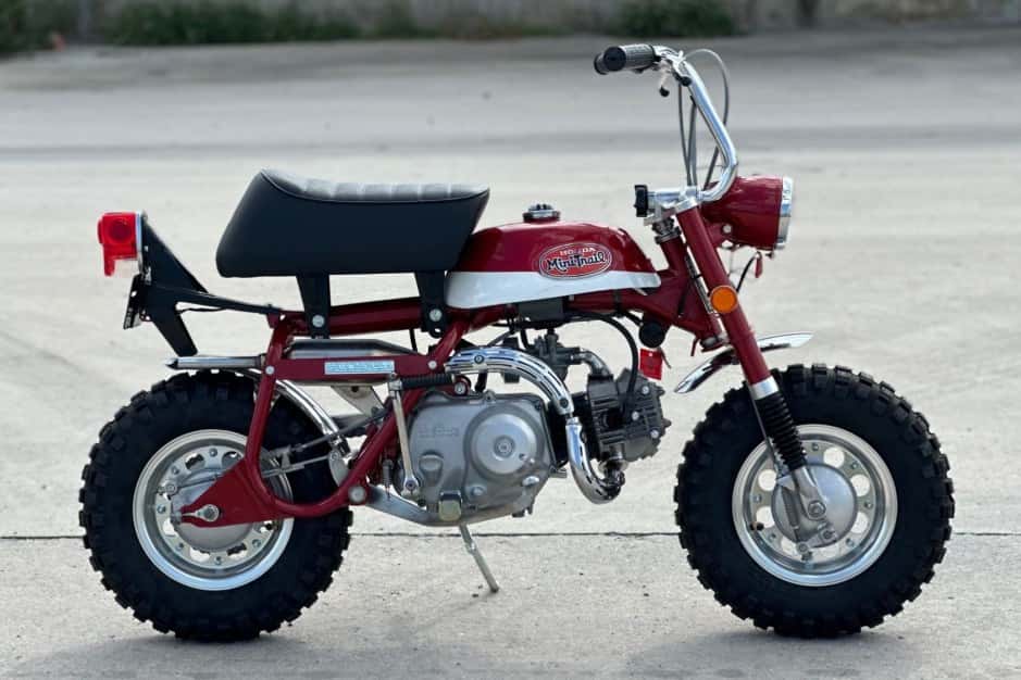 1970 Honda Z50 sold for $4,800