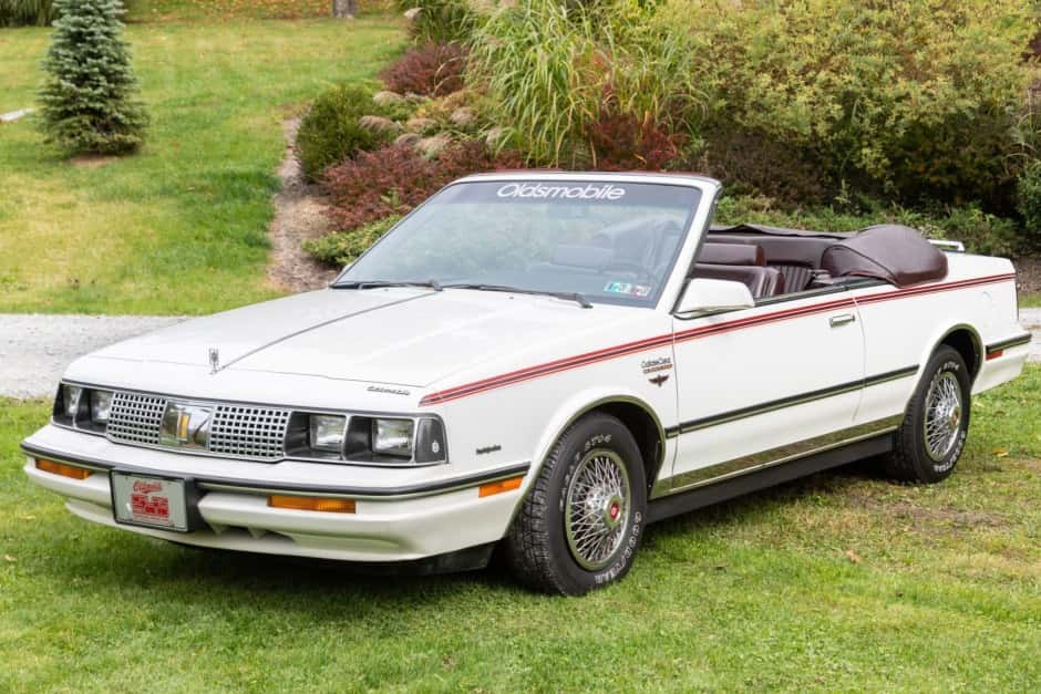 1985 Oldsmobile Cutlass sold for $15,000